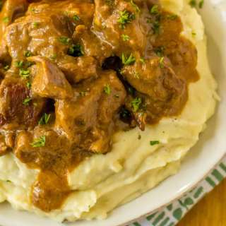 Beef Tips and Gravy (2 Ways)