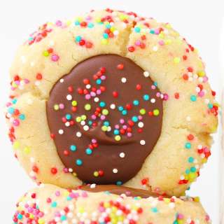 Shortbread Thumbprint Cookies