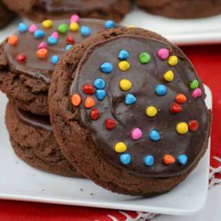 Cosmic Brownie Cookies