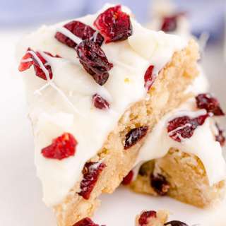 Cranberry Bliss Bars (Starbucks Copycat)