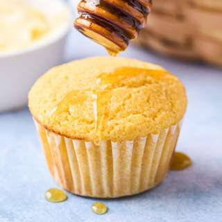 Honey Cornbread Muffins