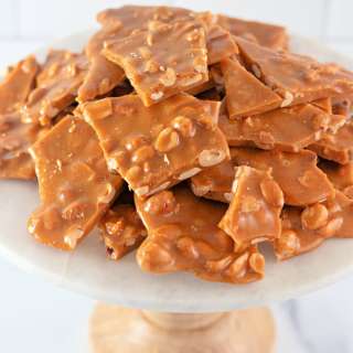Homemade Peanut Brittle