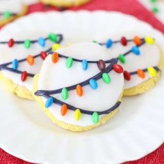Christmas Light Cookies