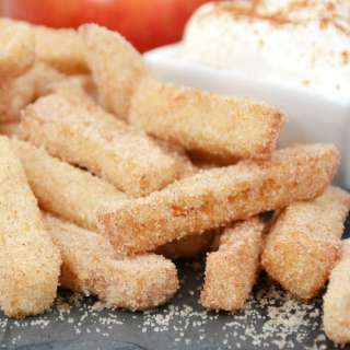 Apple Fries (Crispy and Easy)