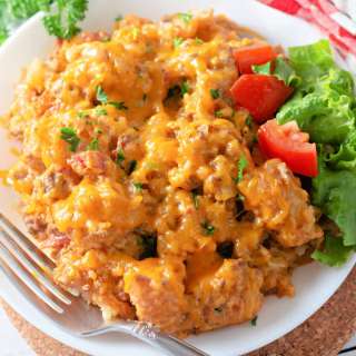 Taco Tater Tot Casserole