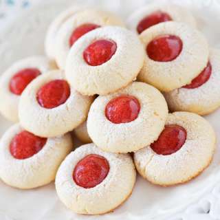 Jam Thumbprint Cookies