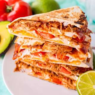 BBQ Chicken Quesadilla