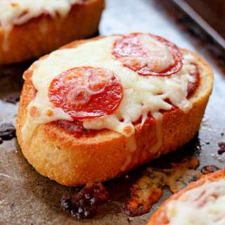 Texas Toast Garlic Bread Pizza
