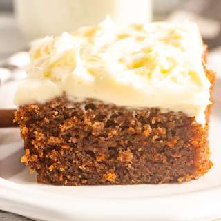 Carrot Sheet Cake with Cream Cheese Frosting