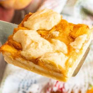 Peaches Pie Bars