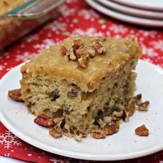 Butter Pecan Sheet Cake