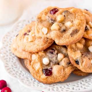 Cranberry White Chocolate Cookies