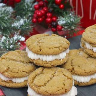 Gingerbread Sandwich Cookies