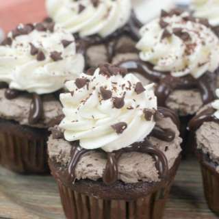 Chocolate Mousse Cupcakes