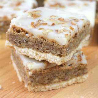 Maple Pecan Bars