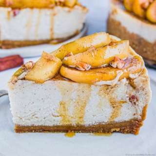 Instant Pot Apple Cinnamon Cheesecake