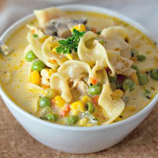 Creamy Chicken Pot Pie Soup