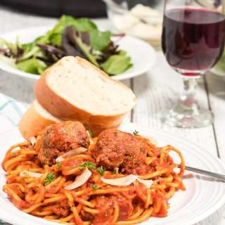 Instant Pot Spaghetti and Meatballs