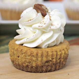 Mini Pumpkin Cheesecake