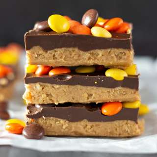 No Bake Reese's Peanut Butter Bars