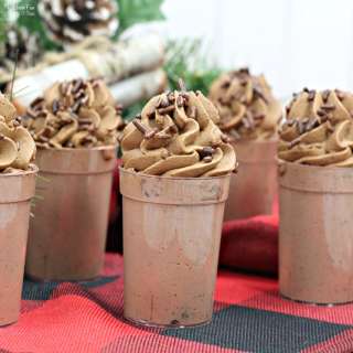 Chocolate Mocha Pudding Shots
