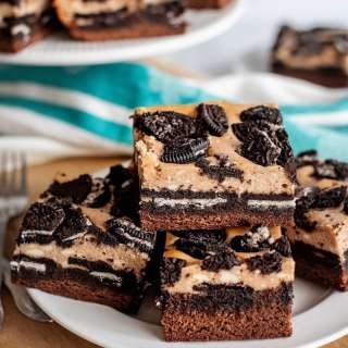 Oreo Brownie Cheesecake Bars