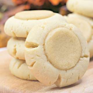 Salted Caramel Thumbprint Cookies