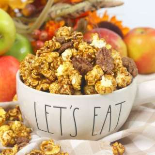 Apple Pie Bourbon Flavored Popcorn Mix