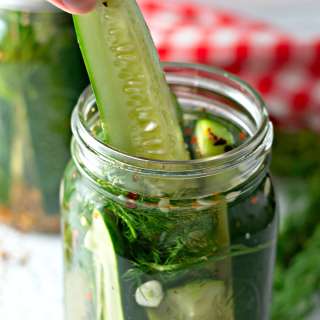 Refrigerator Dill Pickles