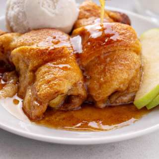 Easy Apple Dumplings Casserole
