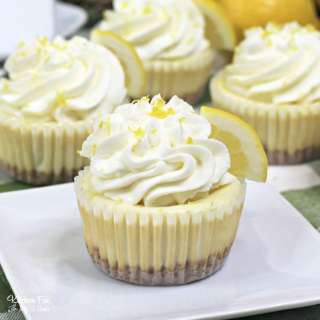 Mini Lemon Cheesecakes