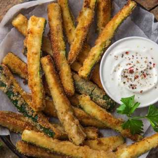 Crispy Baked Zucchini Fries