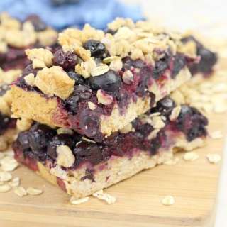 Blueberry Oatmeal Breakfast Bars