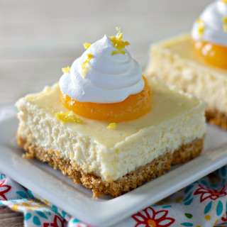 Easy Lemon Cheesecake Bars