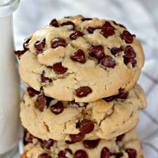 Thick Chocolate Chip Cookies