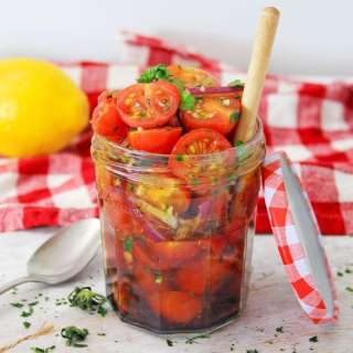 Easy Marinated Tomatoes
