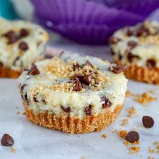 Chocolate Chip Cheesecake Cupcakes