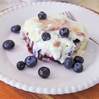 Blueberry Cinnamon Rolls