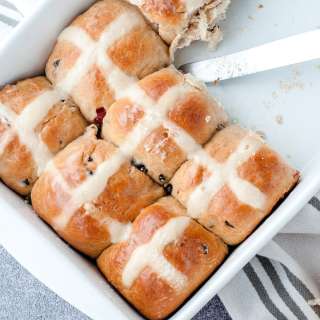 Homemade Hot Cross Buns