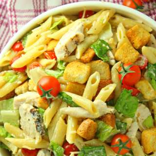 Chicken Caesar Pasta Salad