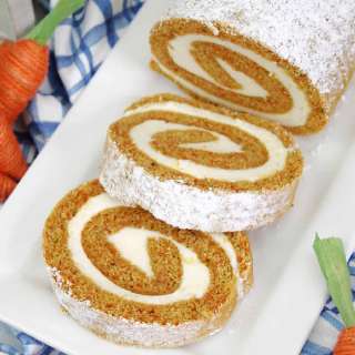 Carrot Cake Roll