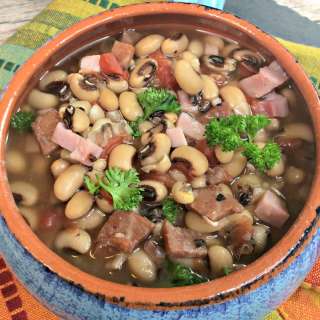 Slow Cooker Black Eyed Peas
