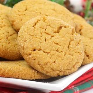 Soft Gingersnap Cookies