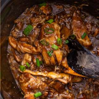 Crock Pot Bourbon Chicken