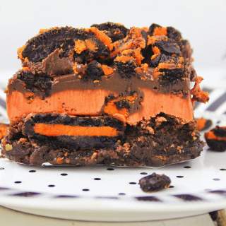 Oreo Layered Halloween Brownies Recipe