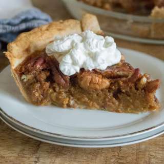 Pumpkin Pecan Pie