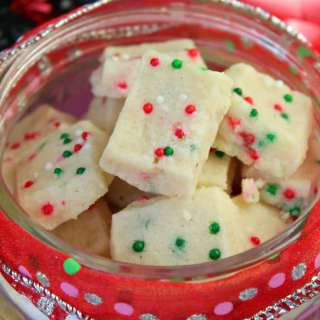 Holiday Shortbread Bites