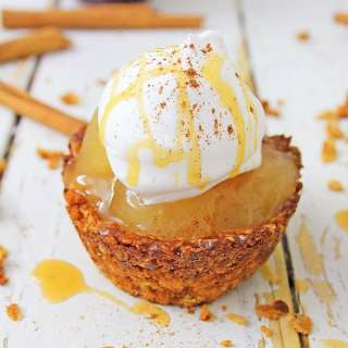 Caramel Apple Crisp Bites