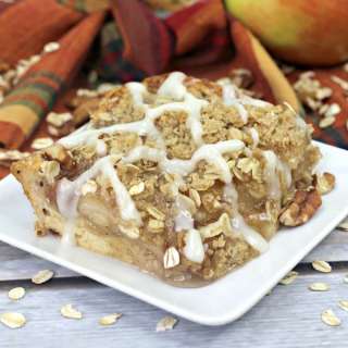 Easy Apple Streusel Slab Pie