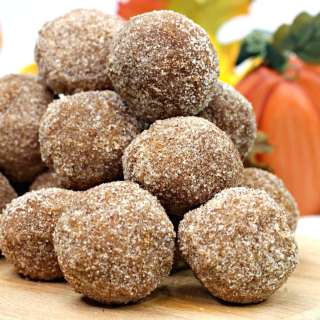 Pumpkin Donut Holes